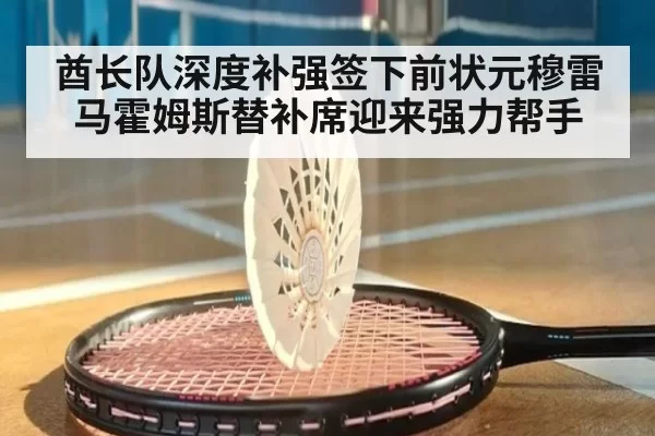 酋长队深度补强签下前状元穆雷马霍姆斯替补席迎来强力帮手